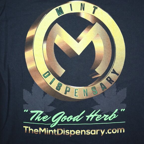 Gildan Shirt Mens M Black Short Sleeve Crew Neck Cotton Graphic Print Casual Tee - Picture 4 of 16